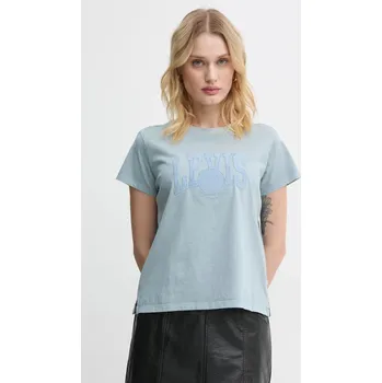 Pánské tričko Bavlněné tričko Levi's A8804 modrá 55X, vel. M