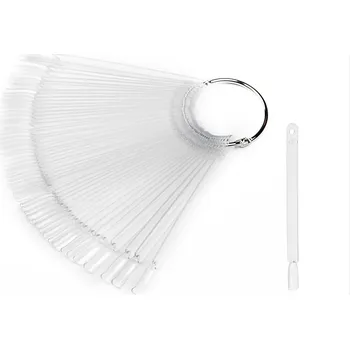 ENII NAILS Vzorkovník - vějíř clear