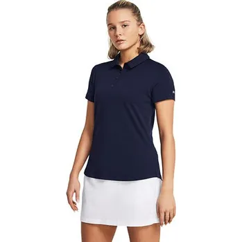 Dámské polotriko Under Armour Playoff SS Polo velikost L midnight navy