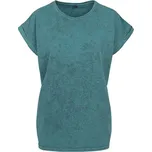 Build Your Brand Dámské triko BY053 Teal Black 4XL