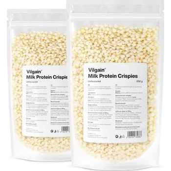 Fitness strava Vilgain Protein Crispies – 2× bez příchutě 250 g
