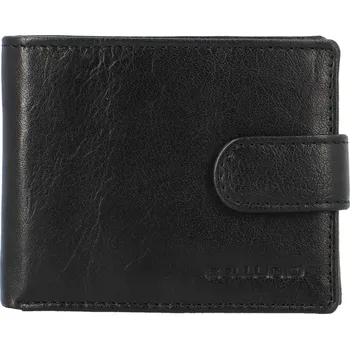 Peněženka Pánská kožená peněženka na šířku Bellugio Bodhi, černá