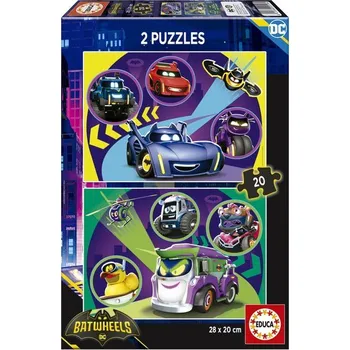 EDUCA Puzzle Batwheels 2x20 dílků