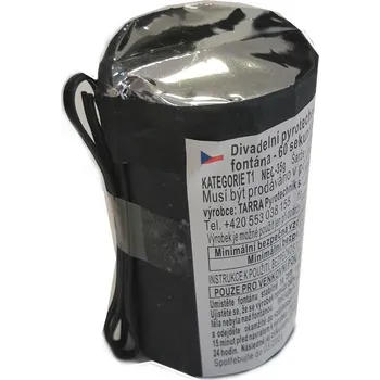 Zábavní pyrotechnika 60sec STAGE STROBE - YELLOW 200/1