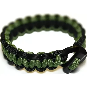 Outdoor vaření Náramek z paracordu s křesadlem a škrtadlem