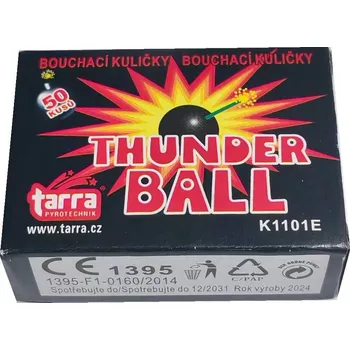 Zábavní pyrotechnika BOUCHACÍ KULIČKY THUNDER BALL 6/50/50 - 50 ks
