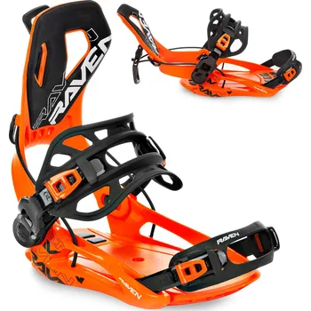 Snowboarding Vázání Raven Fastec FT360 orange Velikost vázání: L