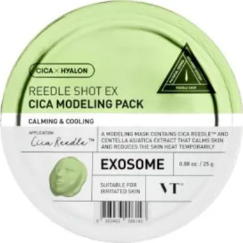 Pleťová kosmetika VT COSMETICS VT - REEDLE SHOT EX CICA MODELLING PACK - Zklidňující maska s CICA a mikro jehličkami 25 g