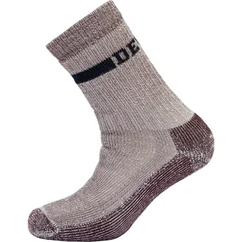 Pánské ponožky Dámské ponožky Devold Outdoor Merino Heavy Sock Wmn Velikost ponožek: 38-40 / Barva: hnědá