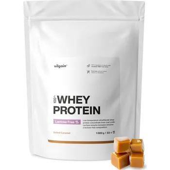 Protein Vilgain Lactose Free Whey Protein – slaný karamel 1 000 g