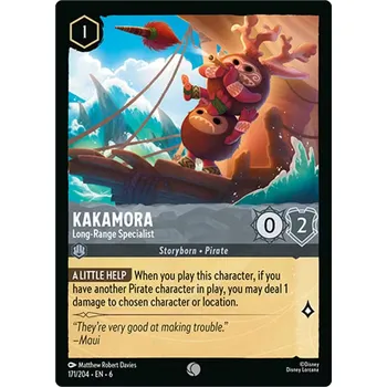 Sběratelská karetní hra Kakamora 171/204 - Azurite Sea Typ karty: Non-Holo