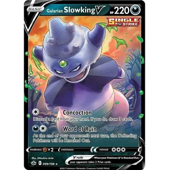 Sběratelská karetní hra Galarian Slowking V 099/198 - Chilling Reign