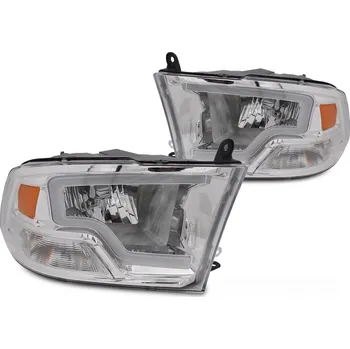 Přední světlomet TUNING-TEC Přední světla Dodge Ram 09-18 chrom TUBE LIGHT
