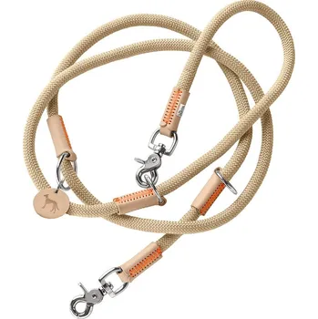 Vodítko pro psa Hunter nastavitelný vodítko Malia 10/200 béžový/přírodní