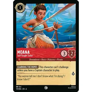 Karetní hra Moana 117/204 - Azurite Sea Typ karty: Non-Holo