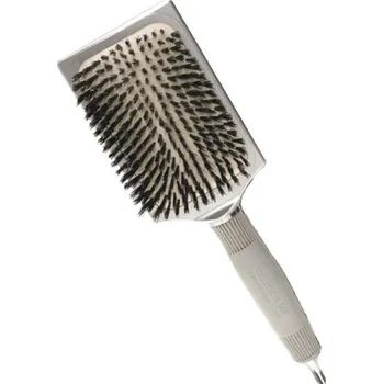 kartáč na vlasy Olivia Garden Ceramic Ion Profesionální plochý kartáč se štětinami z divočáka XL Board L