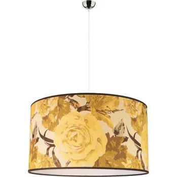 Duolla - Lustr na lanku CONSTANCE 1xE27/40W/230V pr. 45 cm žlutá