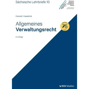 Allgemeines Verwaltungsrecht (SL 10) - Conradi, Claudia