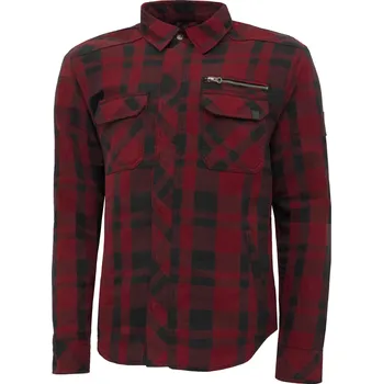 Moto bunda Košile na motorku Street Racer Striker červená XL