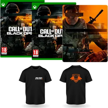 Hra pro Xbox Hra na konzoli Call of Duty: Black Ops 6 - Double Steel Pack - 2x Xbox + Steelbook