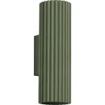 Sollux SL.1657 - Nástěnné svítidlo KARBON 2xGU10/10W/230V zelená