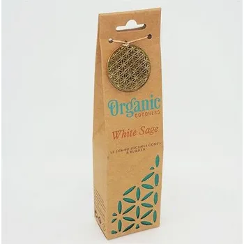 Vonná tyčinka Vonné kužílky - Organic WHITE SAGE