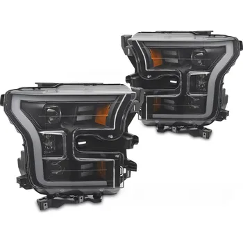 Přední světlomet TUNING-TEC Přední světla Ford F150 MK13 14-17 černá TUBE LIGHT