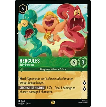 Sběratelská karetní hra Hercules 086/204 - Azurite Sea Typ karty: Non-Holo