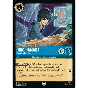 Karetní hra Hiro Hamada 145/204 - Azurite Sea Typ karty: Non-Holo