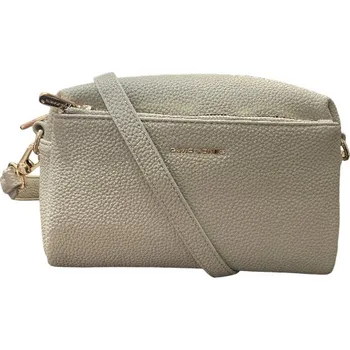 David Jones dámská crossbody kabelka šedá CM7242 GREY