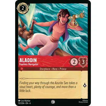 Karetní hra Aladdin 112/204 - Azurite Sea Typ karty: Non-Holo