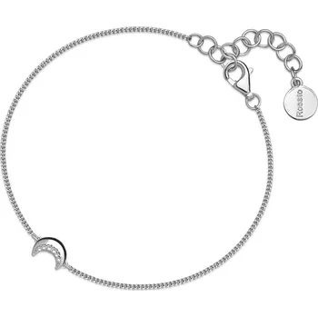 Náramek Rosato Stříbrný náramek Měsíc se zirkony Allegro RZAL049 + 2 měsíce na vrácení zboží