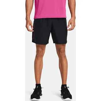 Pánské kraťasy Pánské kraťasy Under Armour Woven Wordmark Shorts velikost XXL black