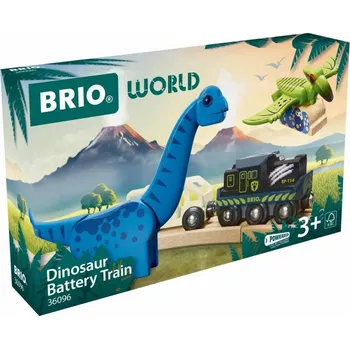 Vláček a vláčkodráha Brio Dinosauří vlak na baterie