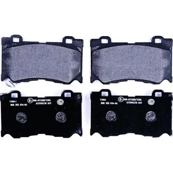 Brzdová destička Sada brzdových destiček, kotoučová brzda HELLA 8DB 355 014-841