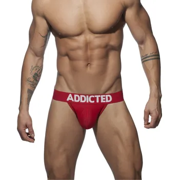 Pánské erotické prádlo Pánské jocksy Addicted červené push up (AD773-06) L Možnost vrácení zboží ZDARMA do 120 dnů!