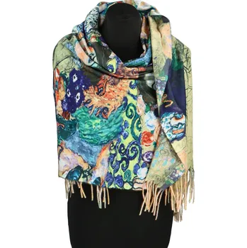 Šála Módní dámská šála Winifre, umění 3
