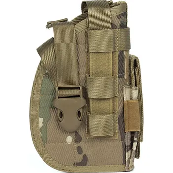 AITAG Univerzální pistolové opaskové/MOLLE pouzdro se sumkou - Multicam