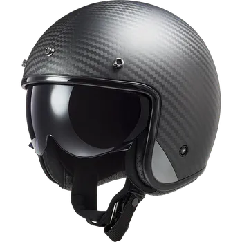 Helma na motorku LS2 OF601 BOB II CARBON-06 XL