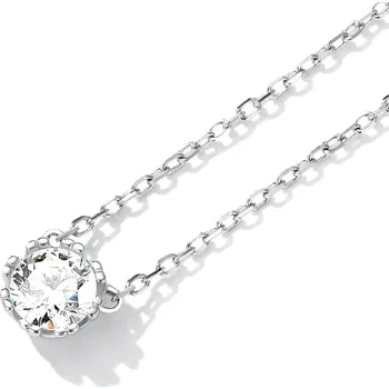 Náhrdelník For Silver Náhrdelník s krystalem Single - Stříbro 925