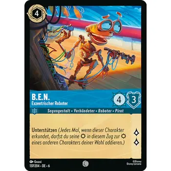 Sběratelská karetní hra B.E.N. 137/204 - Azurite Sea Typ karty: Foil