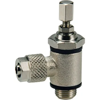 Ventil TS Ventil škrtící M5x6/4 škrcení oboustranně 26449