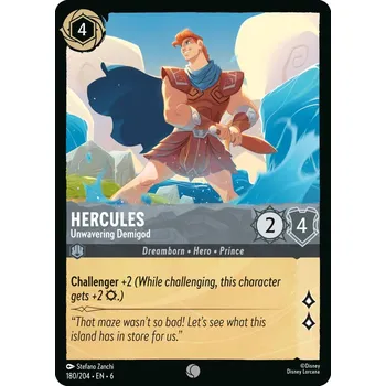 Sběratelská karetní hra Hercules 180/204 - Azurite Sea Typ karty: Foil