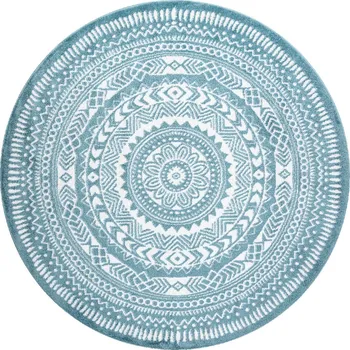 Koberec Dywany Łuszczów Kusový koberec Napkin blue kruh Rozměry koberců: 200x200 (průměr) kruh