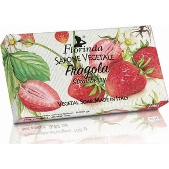 Mýdlo Florinda tuhé mýdlo na ruce Strawberry 100g