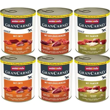 Pro psa Animonda GranCarno Adult šťavnatá variace 24x800g