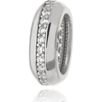 Přívěsek Přívěšek z bílého zlata ZZ282F + dárek zdarma