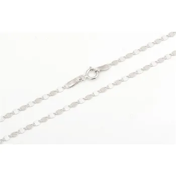 Řetízek Řetízek z bílého zlata valentina ZLR0663F 45 cm + DÁREK ZDARMA