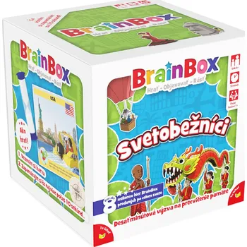 Desková hra Bezzerwizzer BrainBox - svetobežníci SK