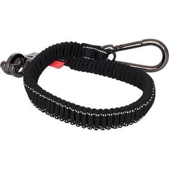 Elastický vazák s gumou Flexi Imperial černý